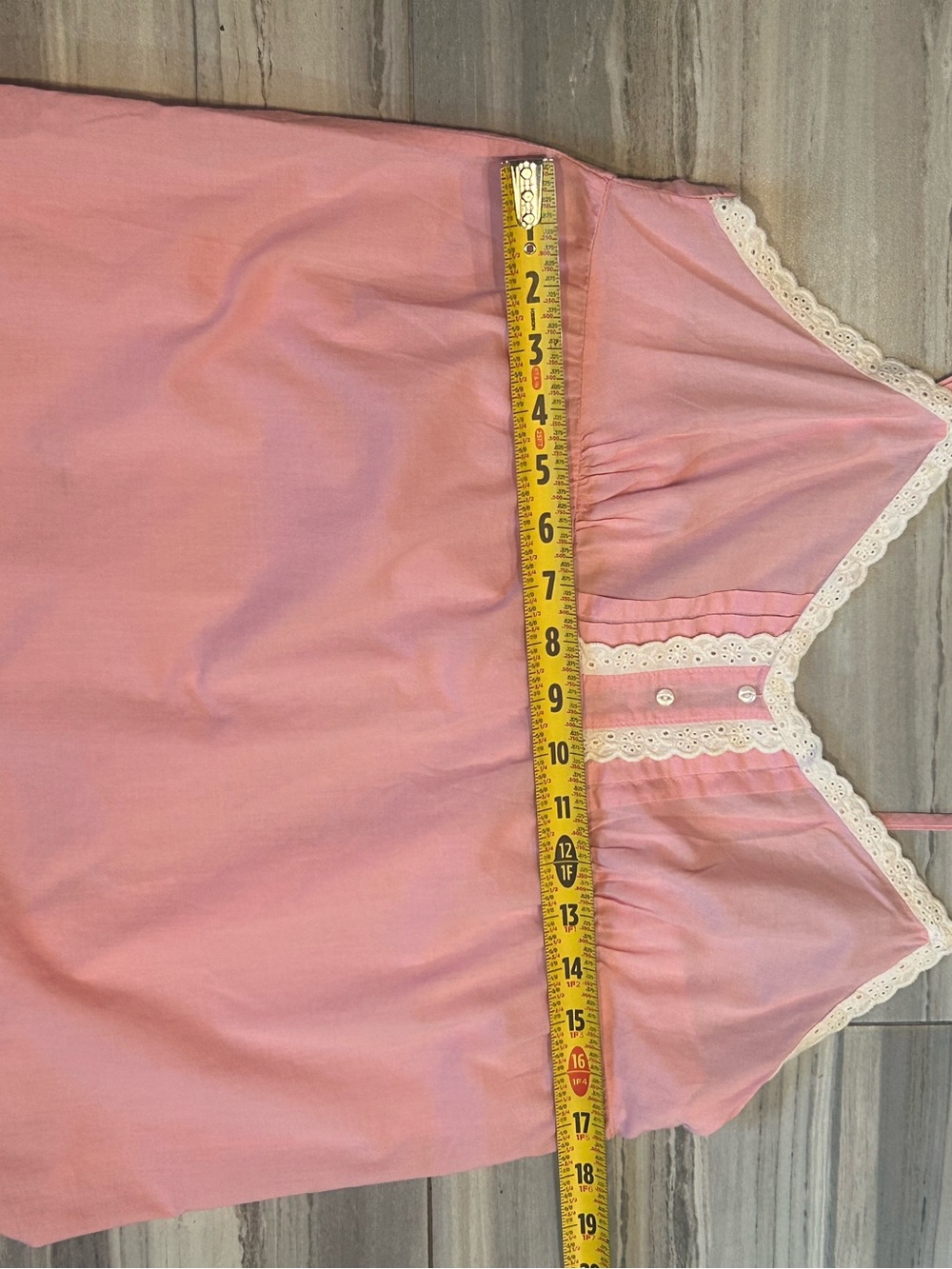 Vintage Aeropostale Pink baby Doll Lace-Trim Sleep Chemise - Picture 11 of 14
